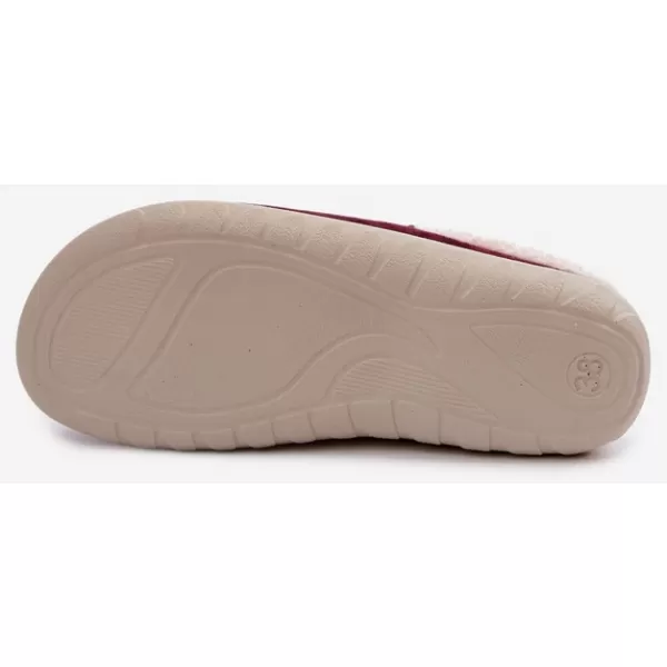  Dámské pantofle INBLU ET000042 BORDO 