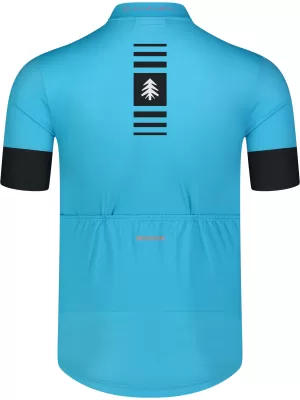 Pánský cyklo dres NORDBLANC STEER NBSMF8080 MODRÁ