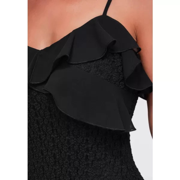  Dámské šaty LARICA LA-OM-DLR444 BLACK 
