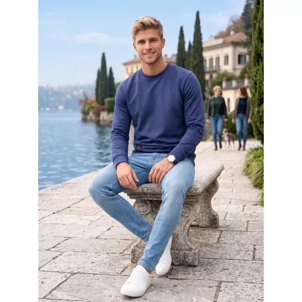  Pánská mikina ALTISPORT NP/ALMST43001 NAVY 