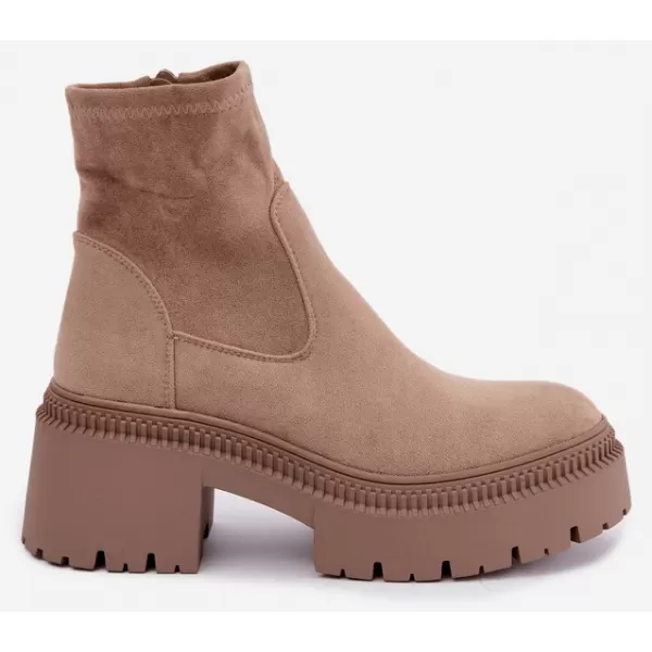  Dámské boty BOTO 9670A-1 KHAKI 