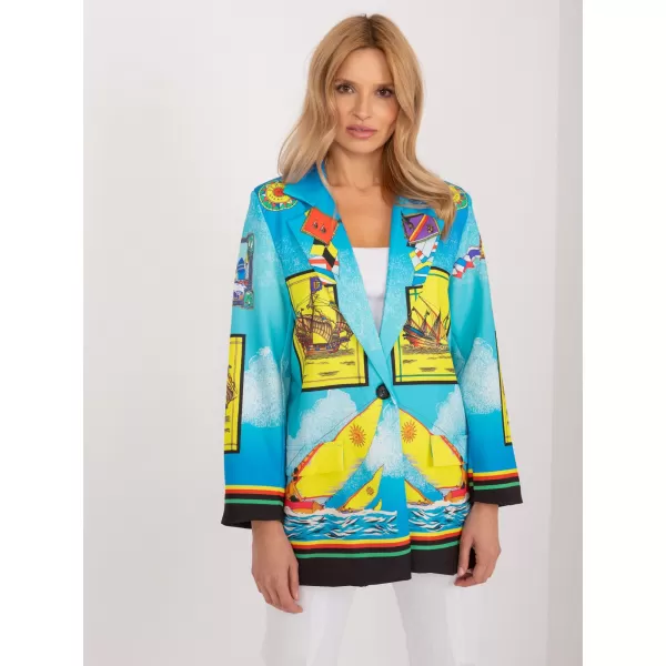  Dámské sako ITALY MODA DHJ-MA-18525-20.11X BLUE 