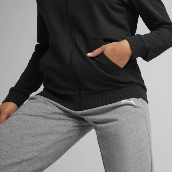  Dámská mikina PUMA TEAMGOAL CASUALS HOODED JACKET WMN 658597-03 PUMA BLACK/PUMA WHITE 