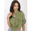 Dámská košile ITALY MODA DHJ-KS-8595-1.66 KHAKI