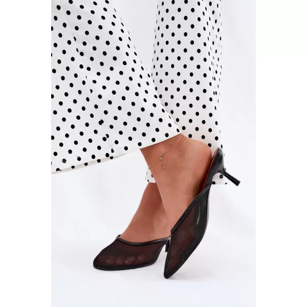  Dámské pantofle BOTO LN-81 BLACK 