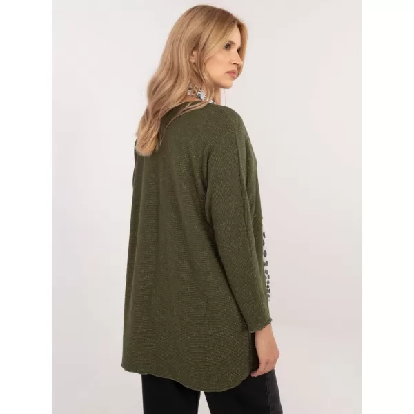  Dámská halenka ITALY MODA DHJ-BZ-19226.91 KHAKI 