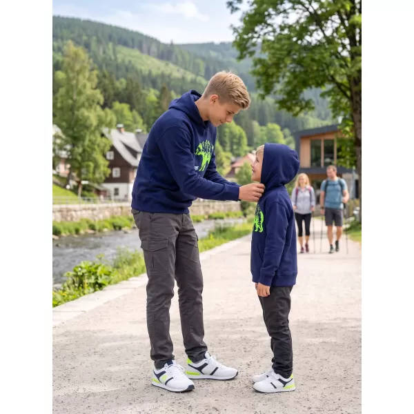  Dětská mikina ALTISPORT ALK193423 PŮLNOČNÍ MODRÁ 