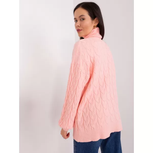  Dámský svetr WOOL FASHION ITALIA AT-SW-2348.95 PEACH 