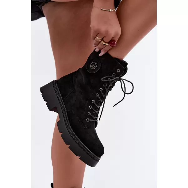  Dámské boty BOTO DA202P BLACK MAT 