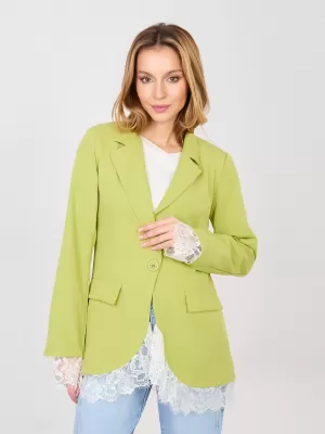 Dámské sako FACTORY PRICE IT-MA-60155.36 LIME