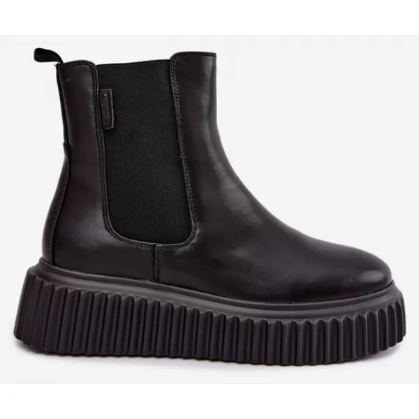  Dámské kotníkové boty BIG STAR SHOES UU274334 BLACK 
