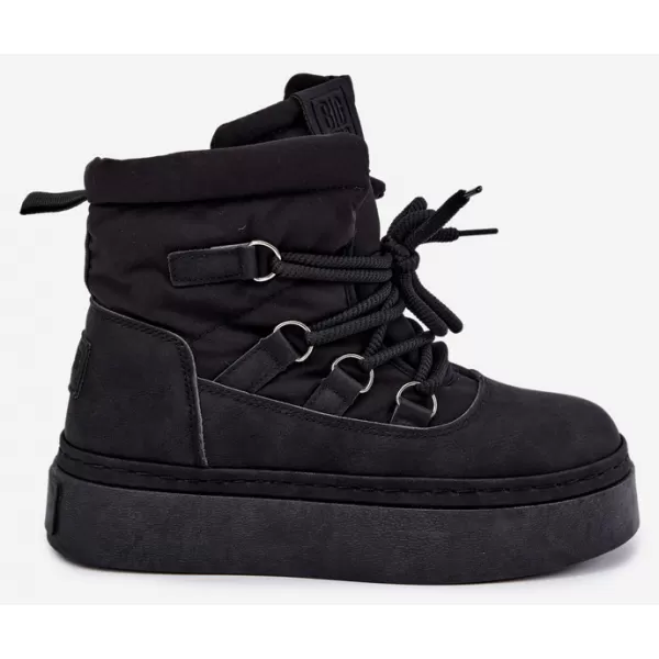  Dámské sněhule BIG STAR SHOES UU274189 BLACK 