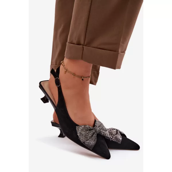  Dámské sandály D&A 42761-19 BLACK 