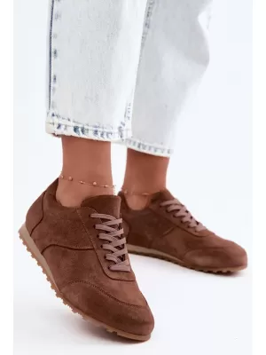 Dámské tenisky ZAZOO N1422 BROWN