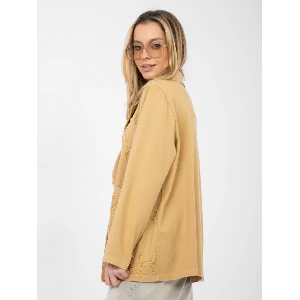  Dámská bunda RUE PARIS IT-MA-FL9992.97 CAMEL 