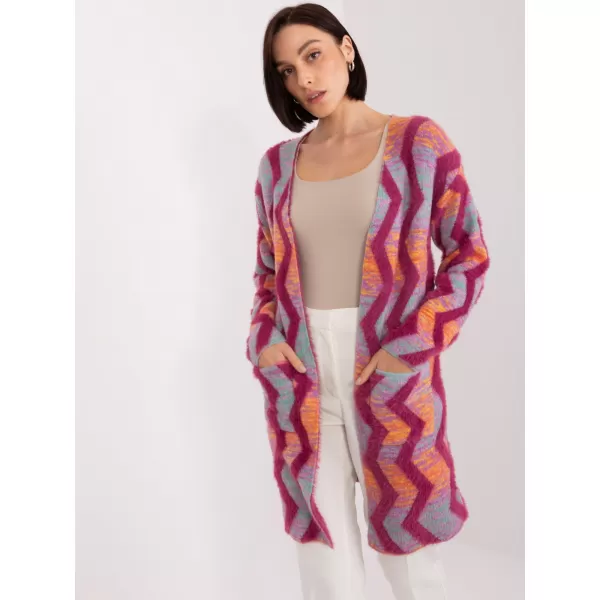  Dámský svetr WOOL FASHION ITALIA AT-SW-234701.34 FUCHSIA 