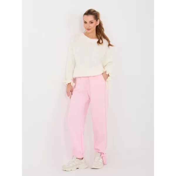  Dámské kalhoty ITALY MODA MI-SP-P6845.68 BRIGHT PINK 