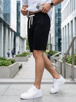 Pánské kraťasy DSTREET ČERNÁ