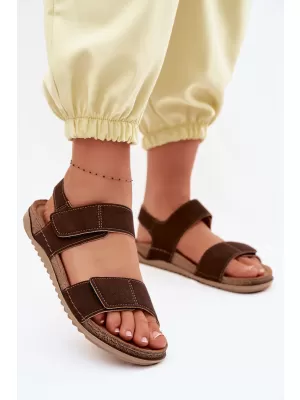 Dámské sandály INBLU AA000070 BROWN