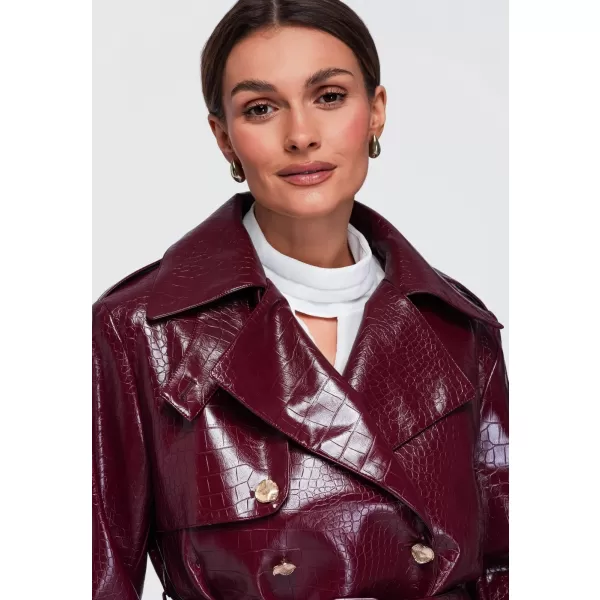  Dámská bunda OMBRE OW-JAFL-0144 BURGUNDY 