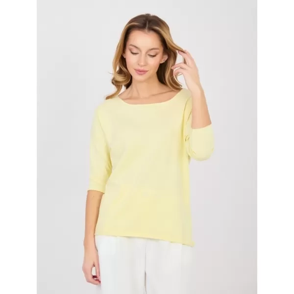  Dámské triko RUE PARIS RV-BZ-A1187.36 BRIGHT YELLOW 