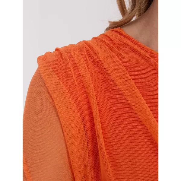  Dámská halenka ITALY MODA IT-BZ-21915.57 ORANGE 