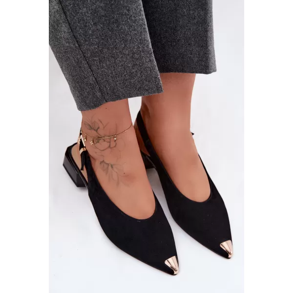 Dámské sandály D&A CR61-3050 BLACK 