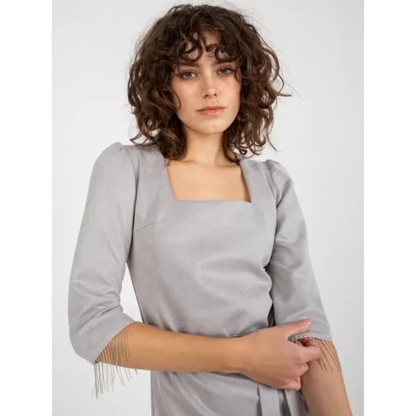  Dámské šaty LAKERTA LK-SK-509144.98 GRAY 