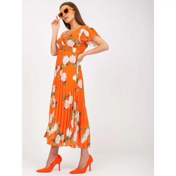  Dámské šaty ITALY MODA DHJ-SK-15722.67P ORANGE 