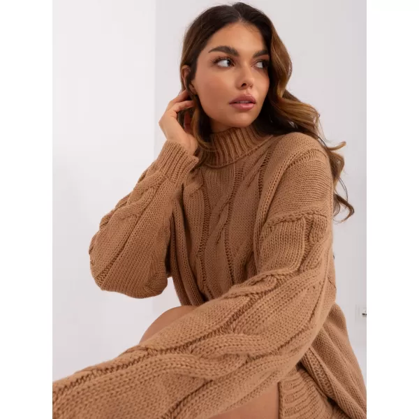  Dámské šaty RUE PARIS LC-SK-1561.72P CAMEL 