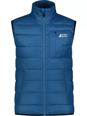Pánská zimní vesta NORDBLANC FLINT WJM8391 MODRÁ