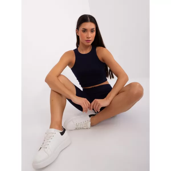  Dámský 3-dílný set MY RED LIPS EM-KMPL-828.14 WHITE-NAVY 