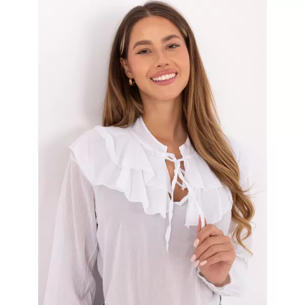  Dámská halenka ITALY MODA MI-BZ-92335.56 WHITE 