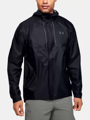 Pánská bunda UNDER ARMOUR CLOUDBURST STORM SHELL 1350950-001 ČERNÁ