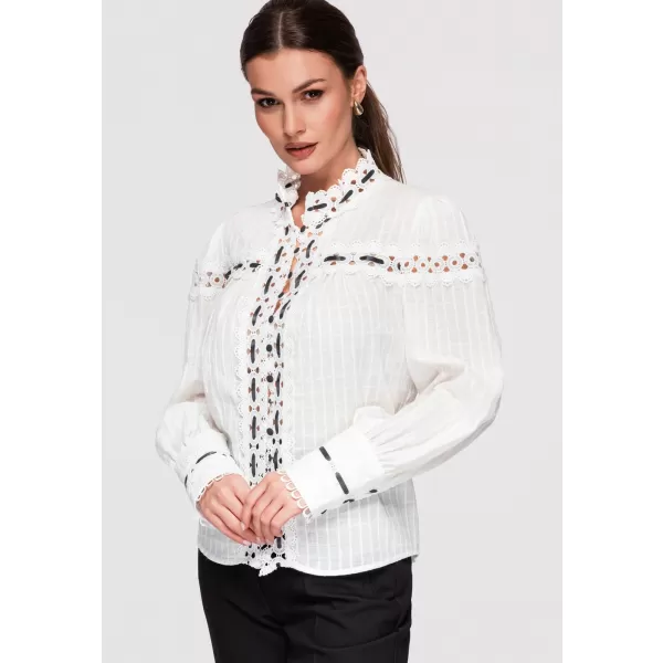  Dámská košile LARICA OW-SH-E0009 WHITE 