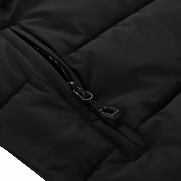  Pánský zimní kabát ALPINE PRO PUER BLACK 
