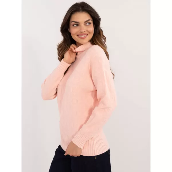  Dámský svetr WOOL FASHION ITALIA AT-SW-2339.54 PEACH 