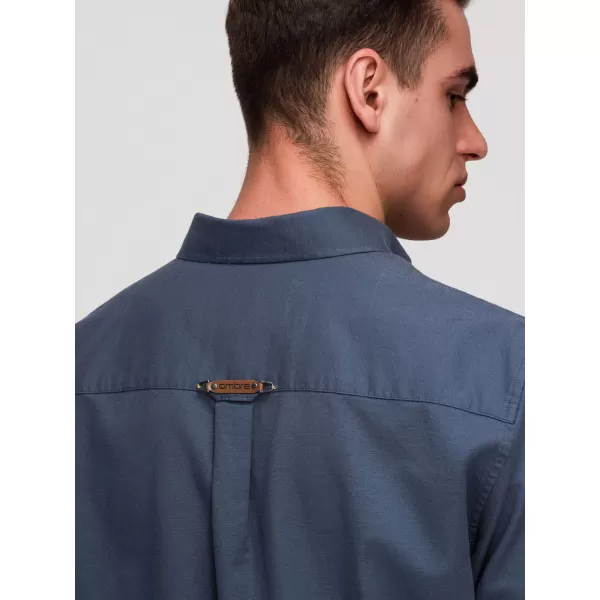  Pánská košile OMBRE N-OM-SHCS-0134 BLUE 