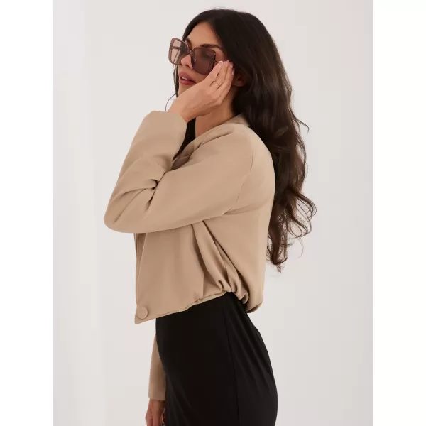  Dámské sako ITALY MODA MI-MA-3232.90 DARK BEIGE 