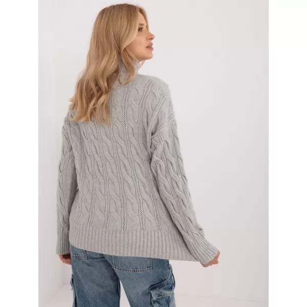  Dámský svetr WOOL FASHION ITALIA AT-SW-23445.00 GRAY 