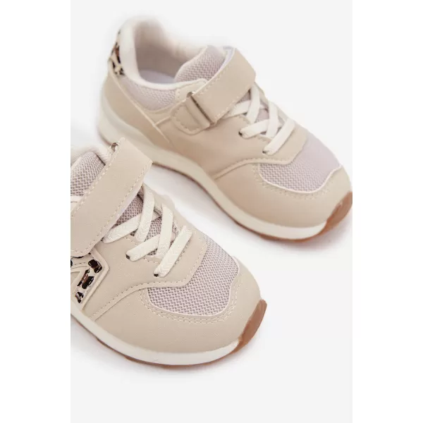  Dětské tenisky BOTO 1678-1D/2D/3D BEIGE 