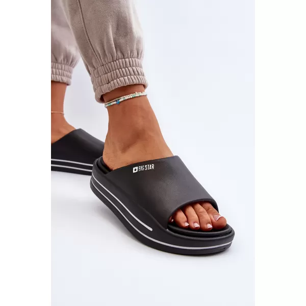  Dámské pantofle BIG STAR SHOES NN274A037 BLACK 