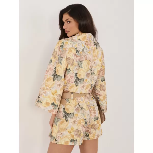  Dámské kraťasy ITALY MODA IT-SN-FL8757-1.30 YELLOW 