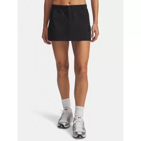  Dámské kraťasy UNDER ARMOUR UNSTOPPABLE UTILITY SKIRT 6009725-008 ČERNÁ 