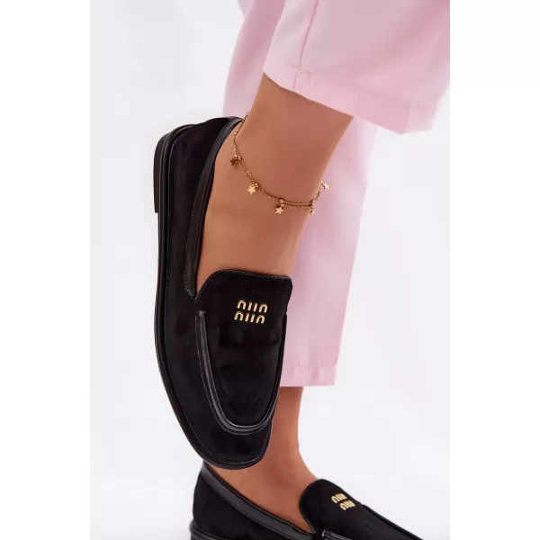  Dámské mokasíny VINCEZA 62271 BLACK 