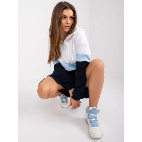  Dámské šaty RUE PARIS RV-SK-7462.00 WHITE-NAVY 