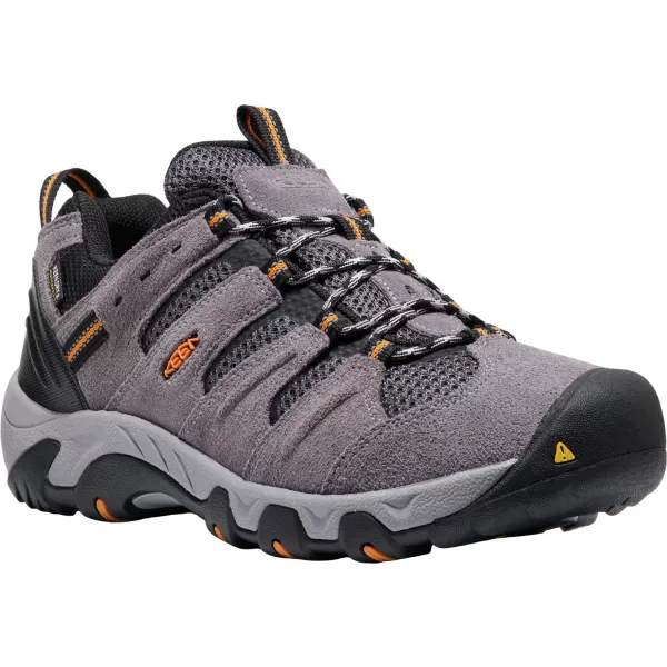  Pánské trekové boty KEEN HEADOUT WP MEN STEEL GREY/ORANGE PEPPER 