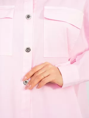 Dámská košile ITALY MODA IT-KS-FL9968.48 BRIGHT PINK
