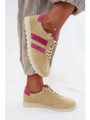 Dámské tenisky BOTO GD-XW-1011 YELLOW/FUCHSIA