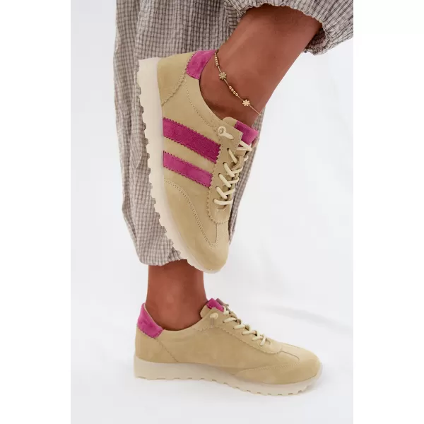  Dámské tenisky BOTO GD-XW-1011 YELLOW/FUCHSIA 